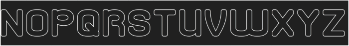 RELOAD GAME-Hollow-Inverse otf (400) Font UPPERCASE