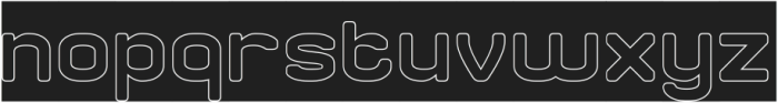 RELOAD GAME-Hollow-Inverse otf (400) Font LOWERCASE