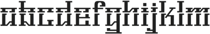 REMEEQ-Regular otf (400) Font LOWERCASE