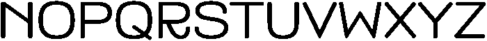 REMINDER Regular otf (400) Font LOWERCASE