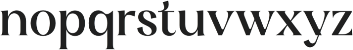 RENOKARegular otf (400) Font LOWERCASE