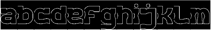 REPLAY-Hollow-Inverse otf (400) FONT