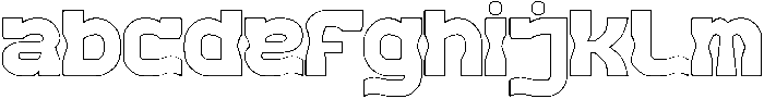 REPLAY-Hollow otf (400) FONT