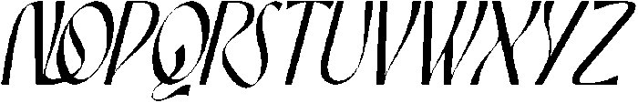 RESEARCH ASSOCIATE REGULAR ITALIC otf (400) Font UPPERCASE