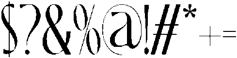 RESEARCH ASSOCIATE REGULAR otf (400) Font OTHER CHARS