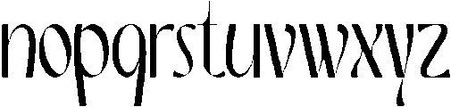 RESEARCH ASSOCIATE REGULAR otf (400) Font LOWERCASE