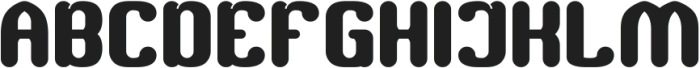 RETRO CHARACTERS Bold otf (700) Font UPPERCASE