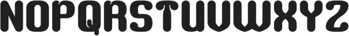 RETRO CHARACTERS Bold otf (700) Font UPPERCASE