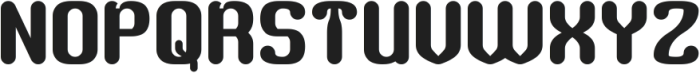 RETRO CHARACTERS otf (400) Font UPPERCASE