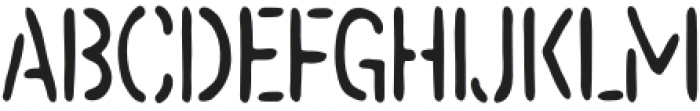 ReRun Light otf (300) Font UPPERCASE