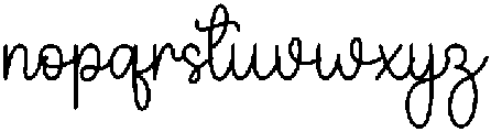 Reaction Regular otf (400) Font LOWERCASE