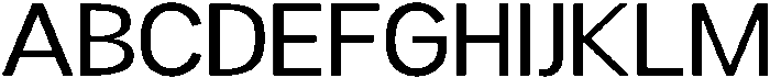 Readant Expanded otf (400) Font UPPERCASE