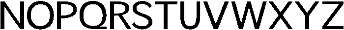 Readant Expanded otf (400) Font UPPERCASE