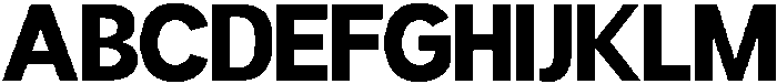 Readant Extra Bold otf (700) Font UPPERCASE