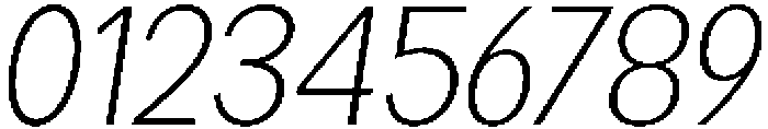 Readant Extra Light Oblique otf (200) Font OTHER CHARS