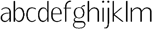 Readant Extra Light otf (200) FONT