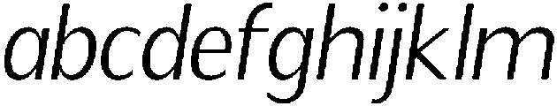 Readant Light Oblique otf (300) FONT