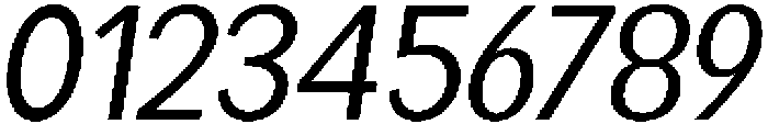 Readant Oblique otf (400) Font OTHER CHARS