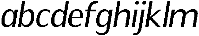 Readant Oblique otf (400) FONT