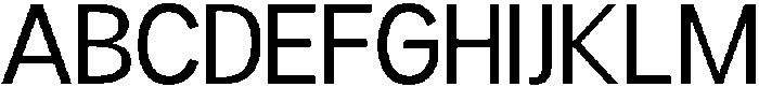 Readant Regular otf (400) Font UPPERCASE