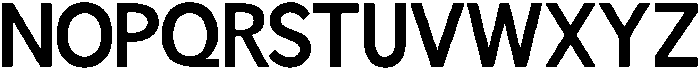 Readant Semi Bold otf (600) Font UPPERCASE