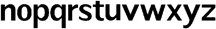 Readant Semi Bold otf (600) Font LOWERCASE