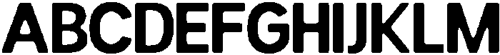 Readant Soft Bold otf (700) Font UPPERCASE