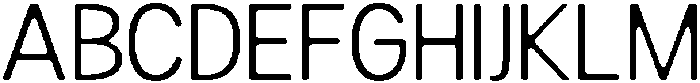 Readant Soft Light otf (300) Font UPPERCASE