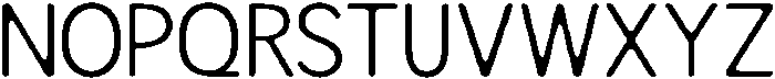 Readant Soft Light otf (300) Font UPPERCASE
