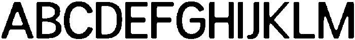 Readant Soft Medium otf (500) Font UPPERCASE