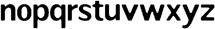 Readant Soft SemiBold otf (600) Font LOWERCASE