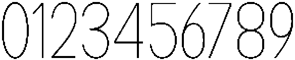 Readant Thin Condensed otf (100) Font OTHER CHARS