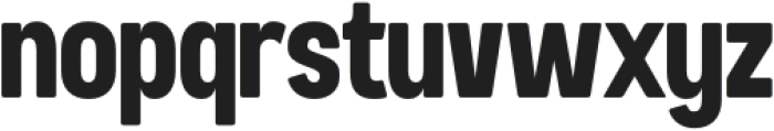 Readfine Rounded Regular otf (400) Font LOWERCASE