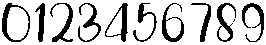 Reading Regular otf (400) Font OTHER CHARS