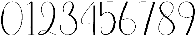 Reading Regular otf (400) Font OTHER CHARS