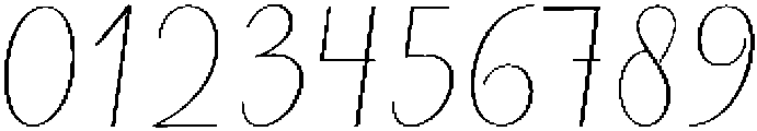 Reading Regular otf (400) Font OTHER CHARS