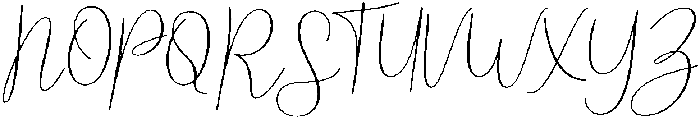 Reading Regular otf (400) Font UPPERCASE