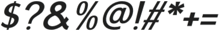 Readme Medium Italic otf (500) Font OTHER CHARS