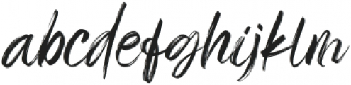 Real Dreams otf (400) Font LOWERCASE