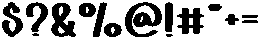 Real Taste Regular otf (400) Font OTHER CHARS