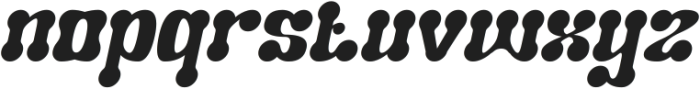 Real Thing Italic otf (100) Font LOWERCASE