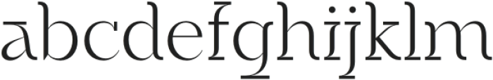 Realico-Regular otf (400) Font LOWERCASE