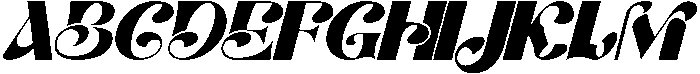 Realities Endlessly Italic otf (400) Font UPPERCASE