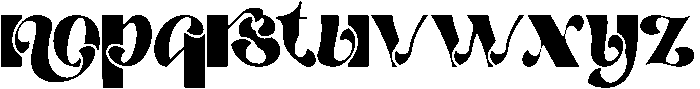 Realities Endlessly Regular otf (400) Font LOWERCASE