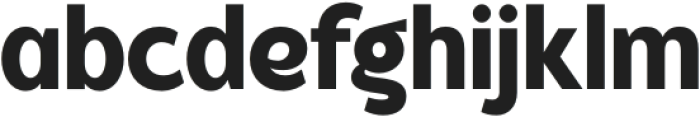 Realized Regular otf (400) Font LOWERCASE