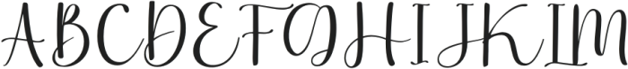 ReallyDarling otf (400) Font UPPERCASE