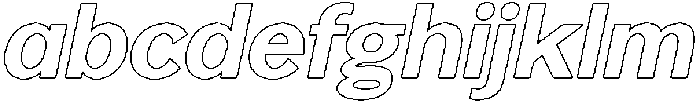 Reang Lanira Bold Italic Outline otf (700) FONT