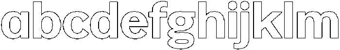 Reang Lanira Bold Outline otf (700) FONT
