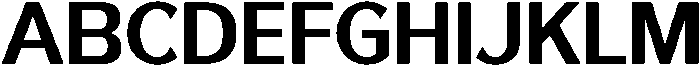 Reang Lanira Bold otf (700) Font UPPERCASE