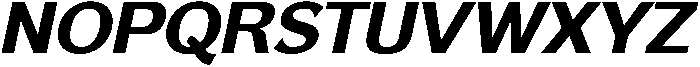 Reang Lanira Extra Bold Italic otf (700) Font UPPERCASE